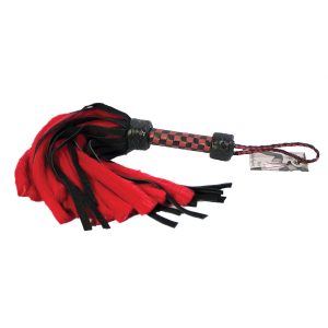 SuedeFluffMini redblk detail MAIN