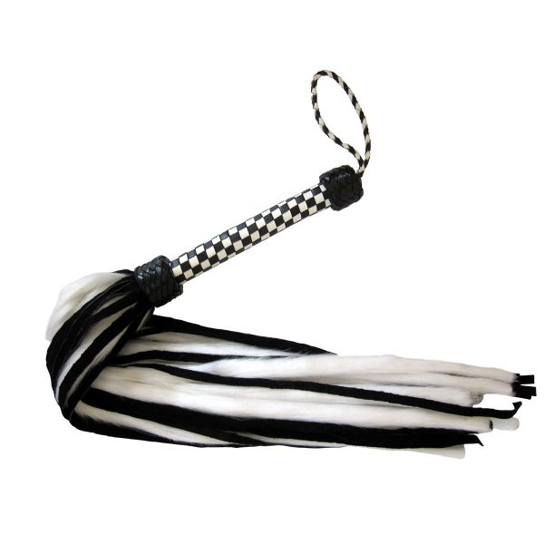 SuedeFluffFlogger whtblk MAIN