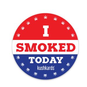KushKards ISmokedTodaySticker MAIN