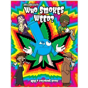 Woodrocket WhoSmokesWeedColoringBook MAIN