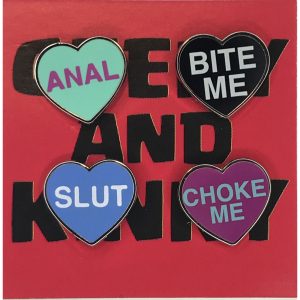 GeekyKinky HeartPinSetAnalBiteSlutChoke MAIN