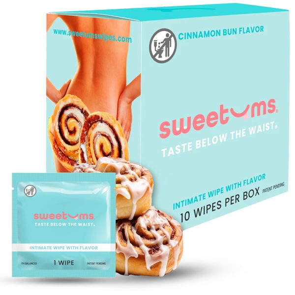 Sweetums IntimateWipesCinnamonBun MAIN